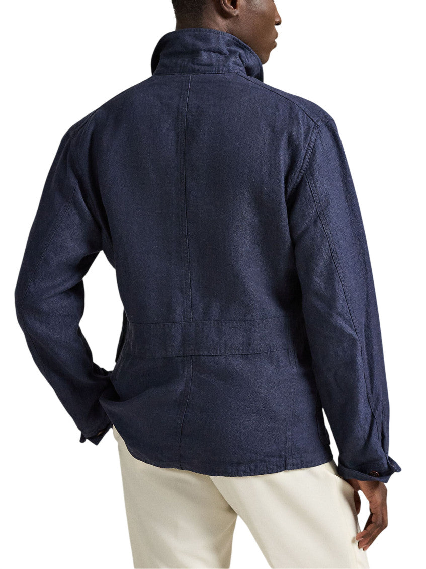 Navy Blue Regular Jacket 3