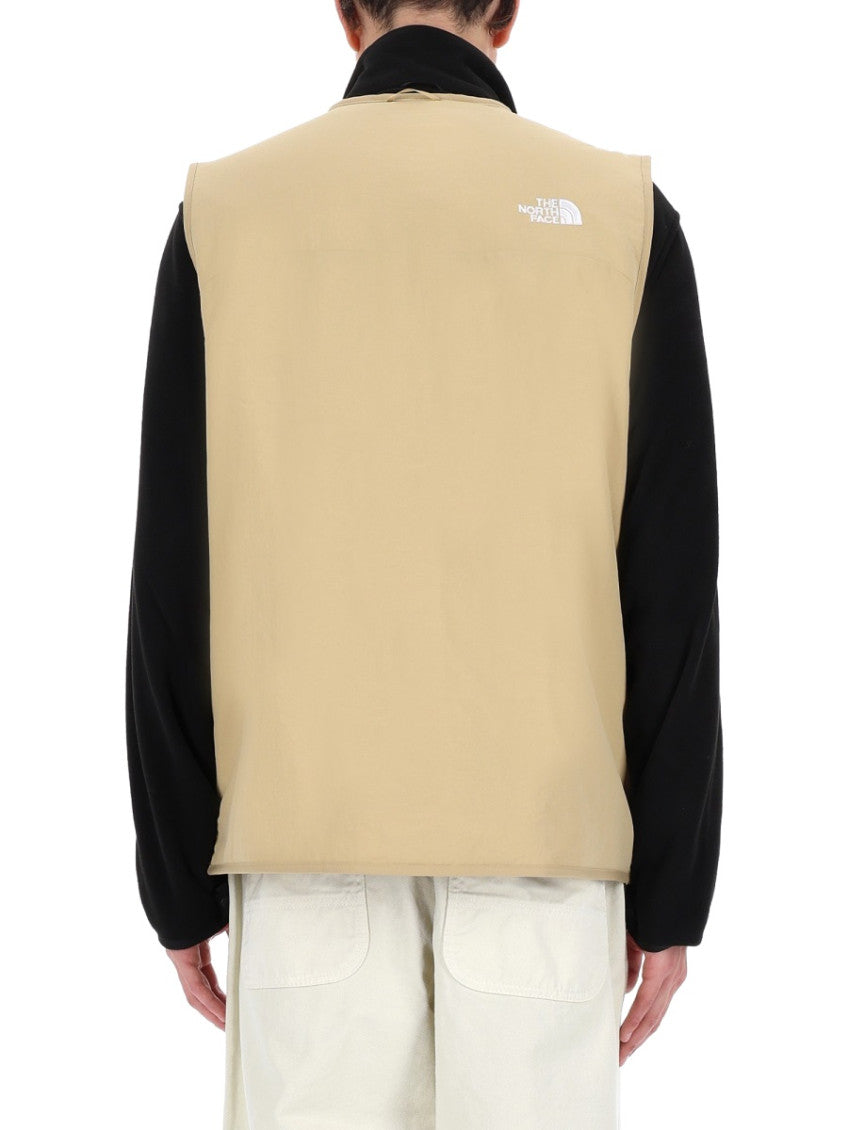 Beige Crew Neck Jacket 3