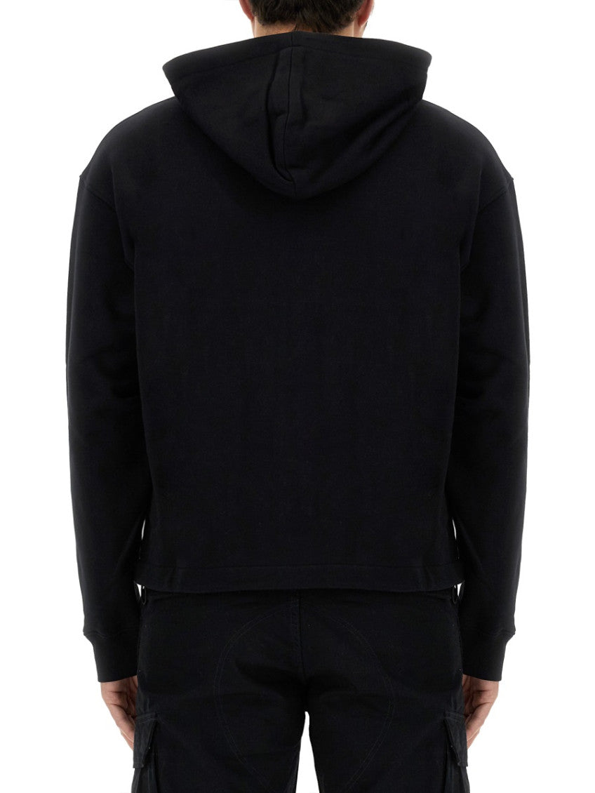 Black Zip-Up Hoodie 3