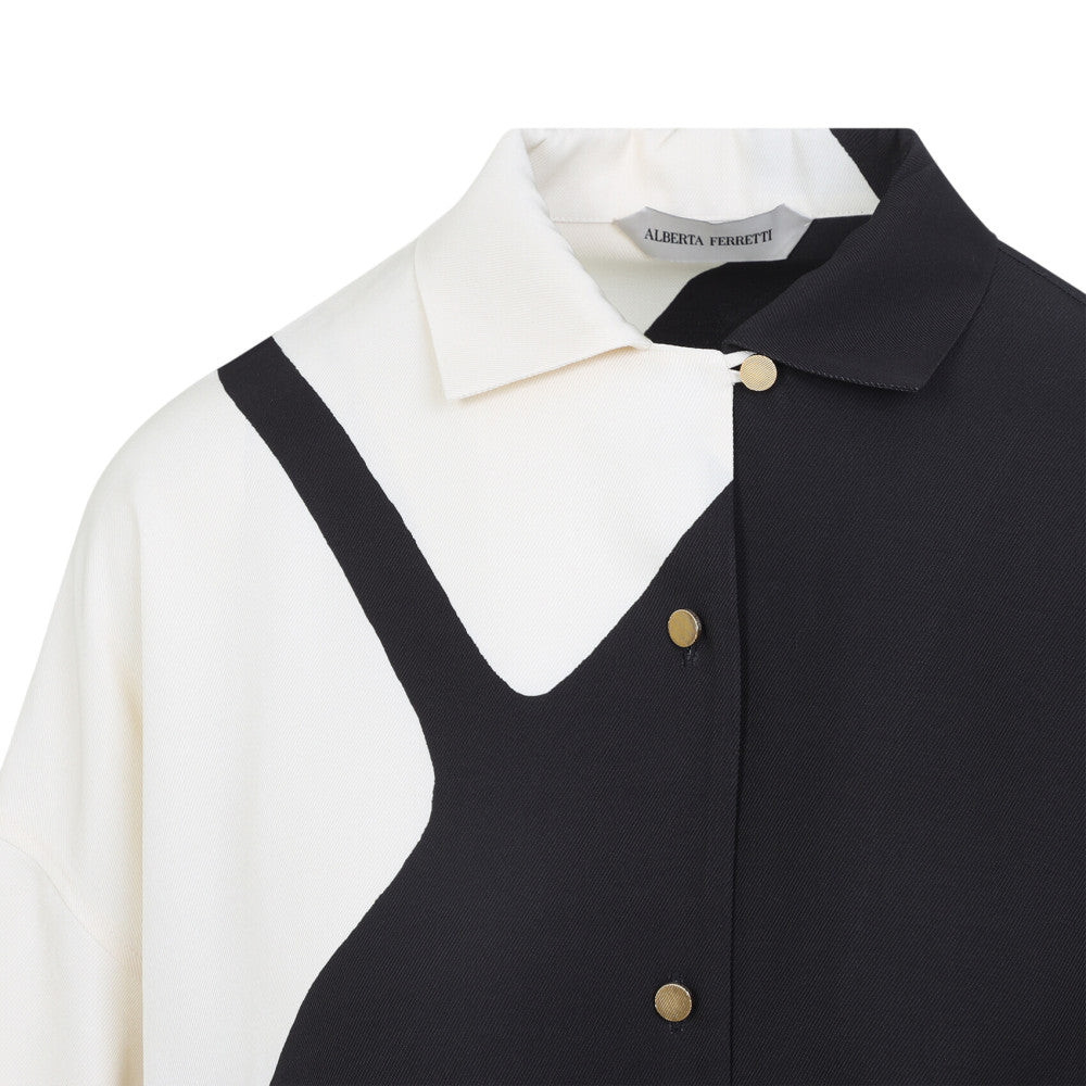 Black Abstract Shirt 3