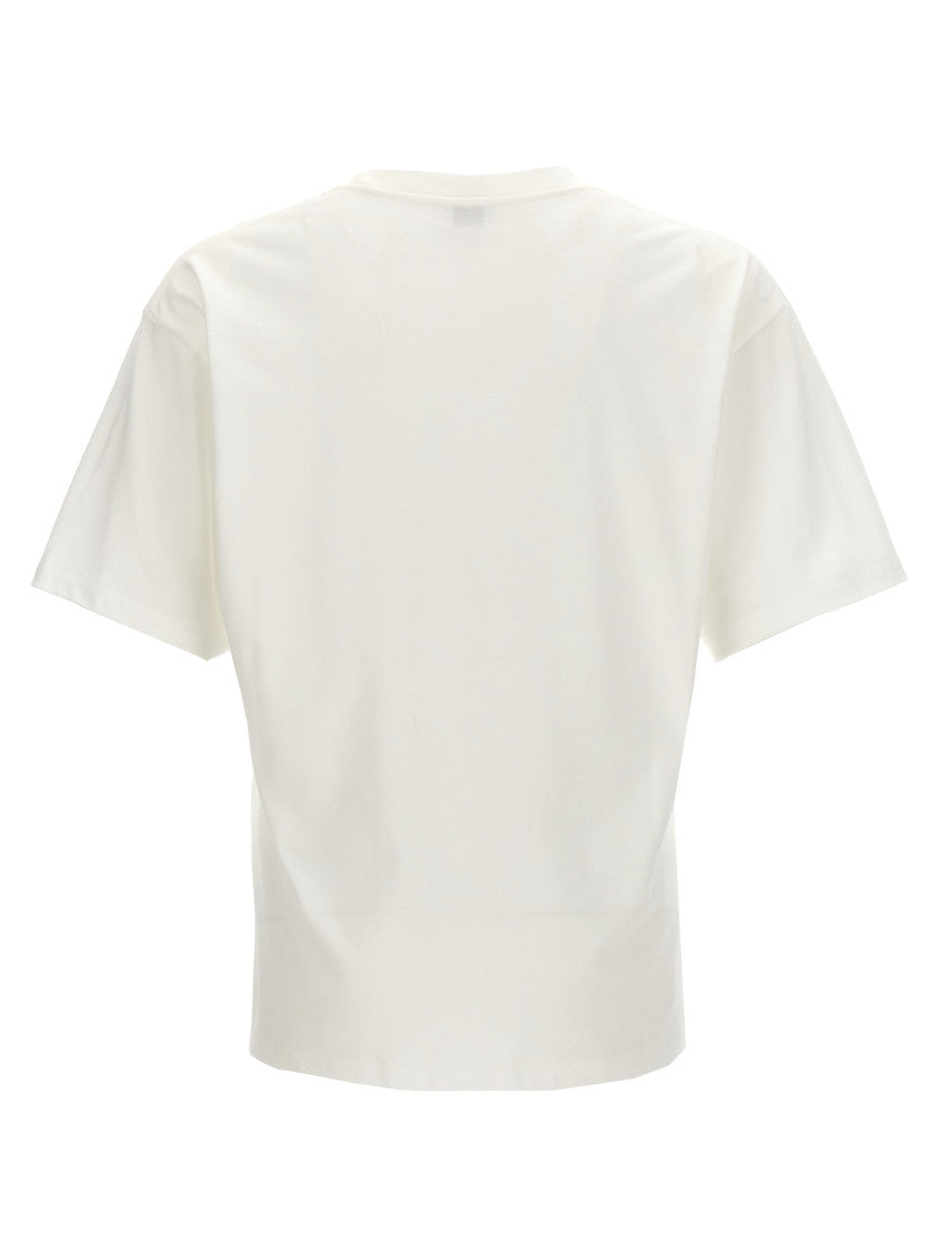 White Logo Label T-shirt 2