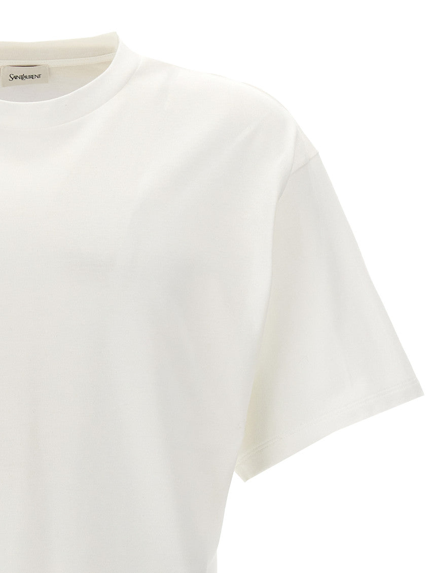 White Logo Label T-shirt 3