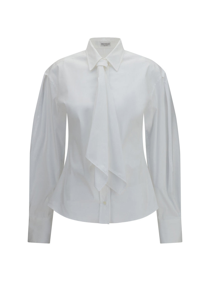 White Slim Solid Shirt 1