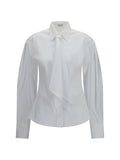 White Slim Solid Shirt 1