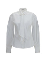 White Slim Solid Shirt 1