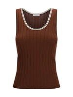Maroon Textured Scoop Neck Top 1