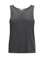Grey Embellished Round Neck Top 1