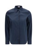 Blue Regular Solid Shirt 1