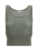 Green Knitted Round Neck Top 1