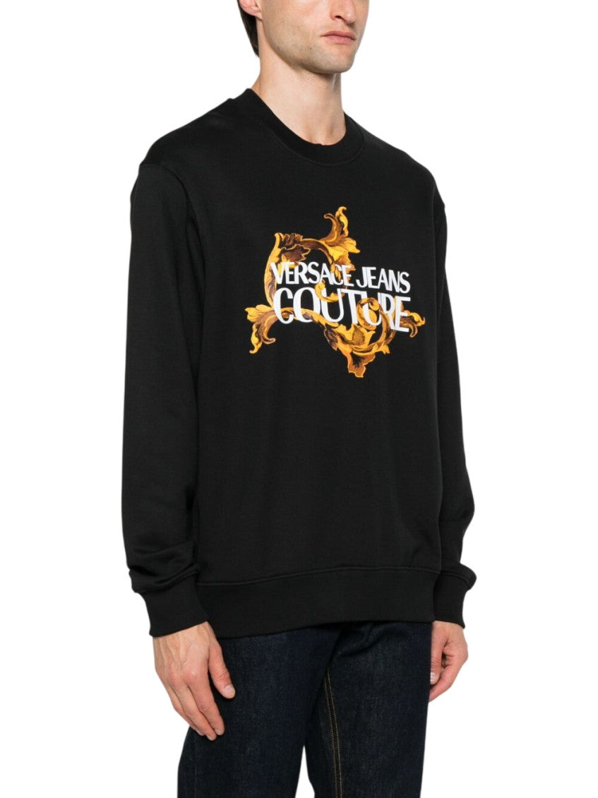 Black Crew Neck Sweatshirt 2