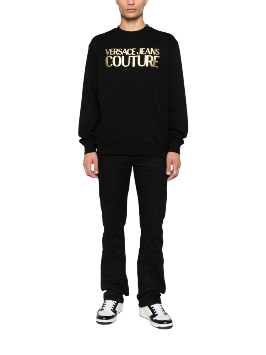 Black Crew Neck Sweatshirt 1