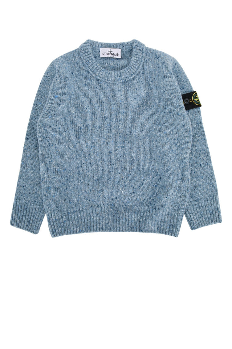 Kids Blue Knitted Sweater 1