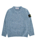 Kids Blue Knitted Sweater 1