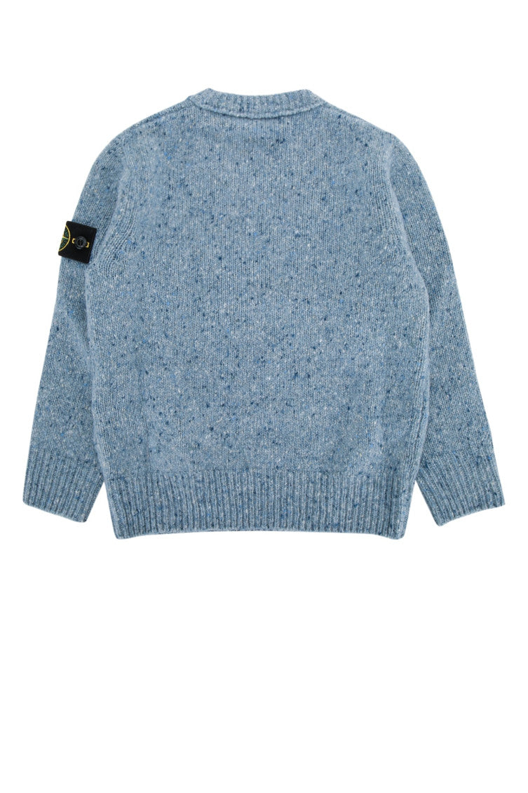 Kids Blue Knitted Sweater 2
