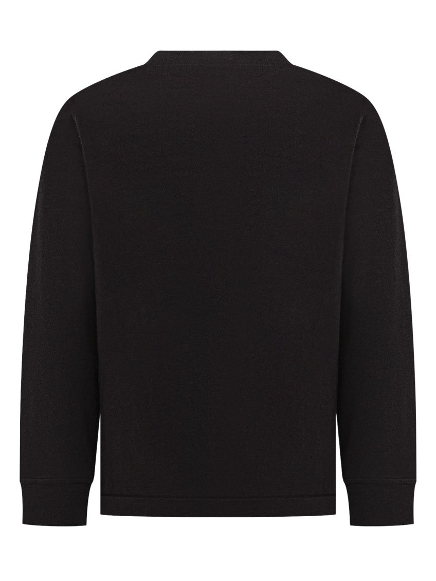 Kids Black Logo T-Shirt 2