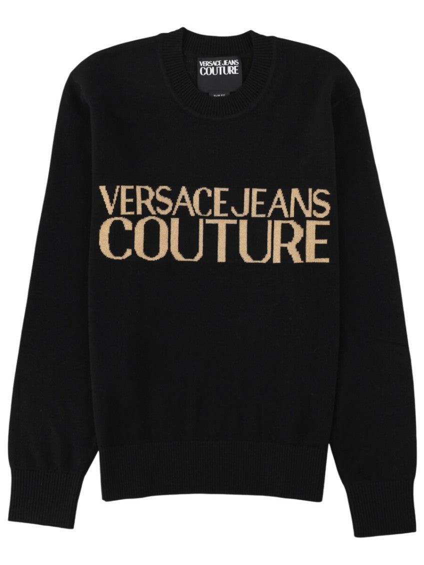 Black Crew Neck Sweater 1