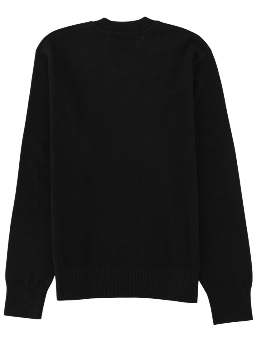 Black Crew Neck Sweater 2