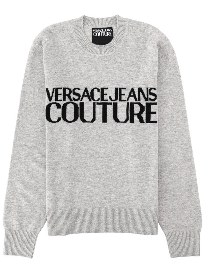 Grey Crew Neck Sweater 1