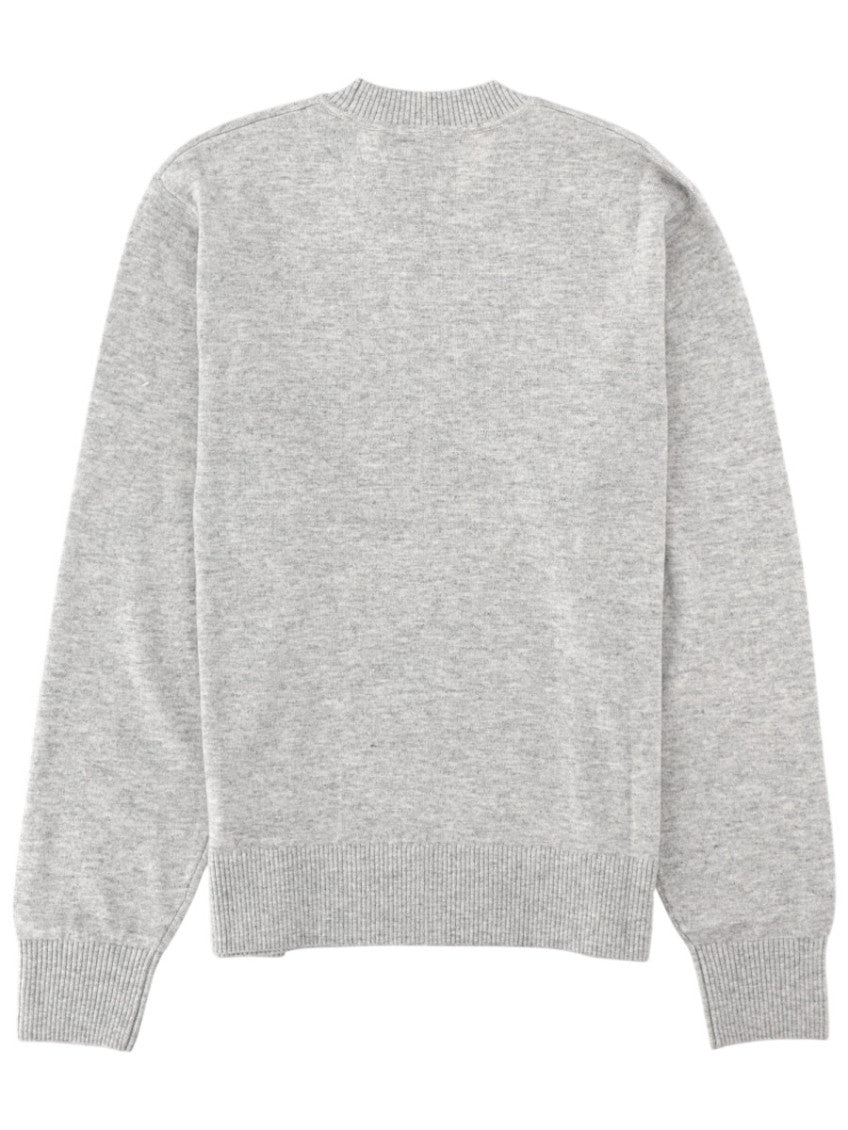 Grey Crew Neck Sweater 2