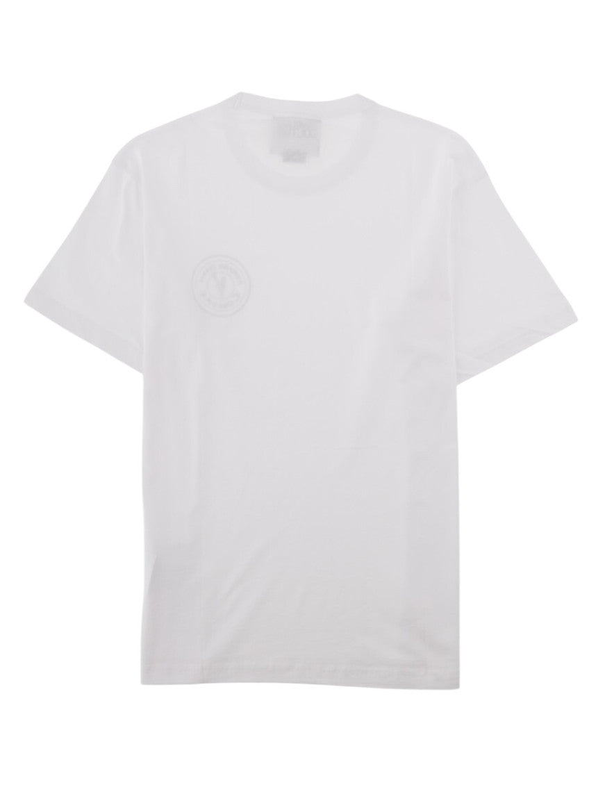 White Crew Neck T-Shirt 2