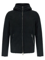 Black Regular Solid Hoodie 1