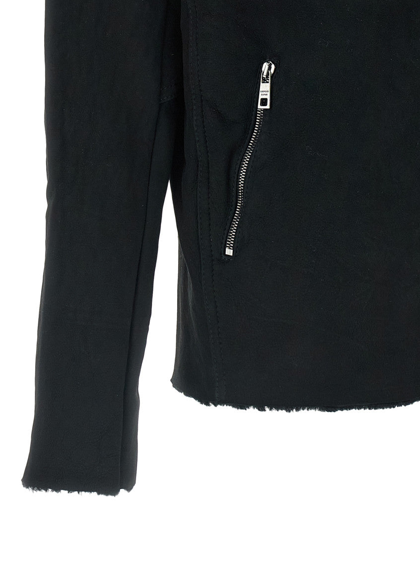 Black Regular Solid Hoodie 4