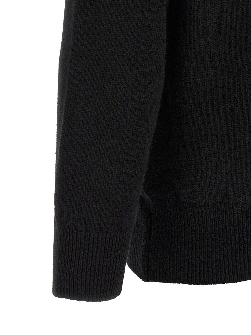 Black Crew Neck Sweater 4