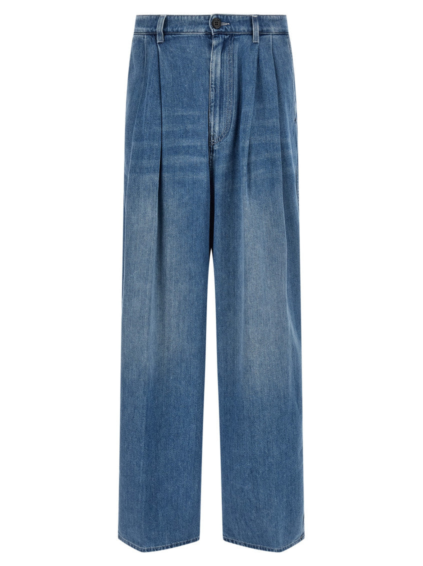 Blue High Rise Jeans 1