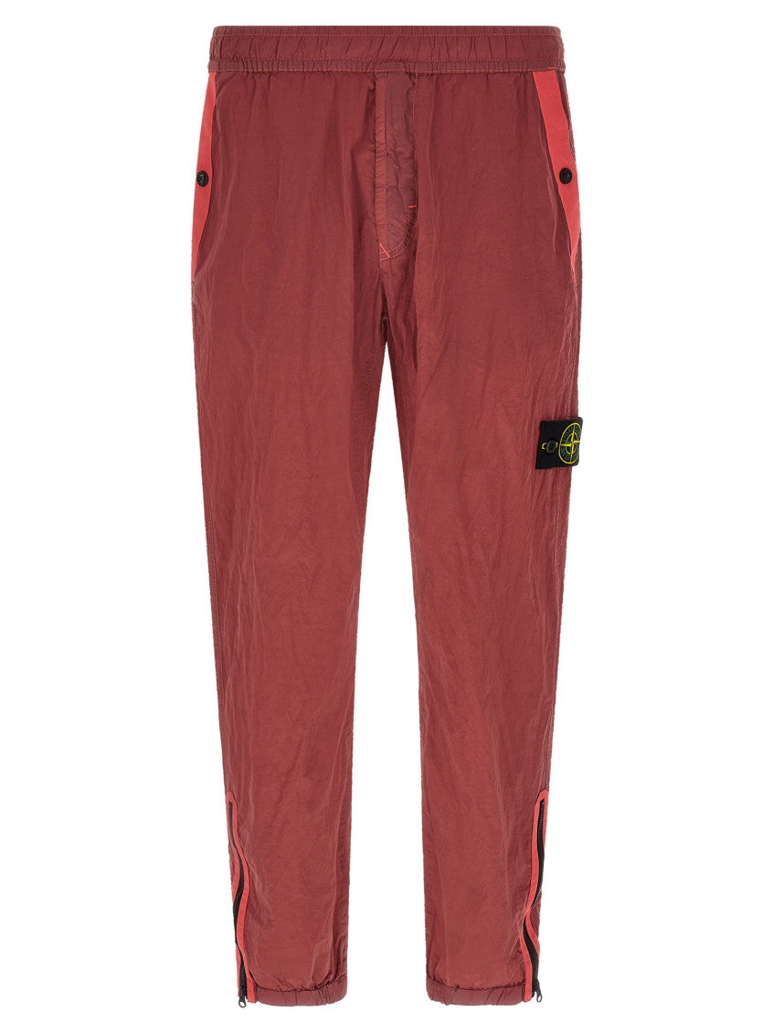 Red Regular Logo Joggers 1