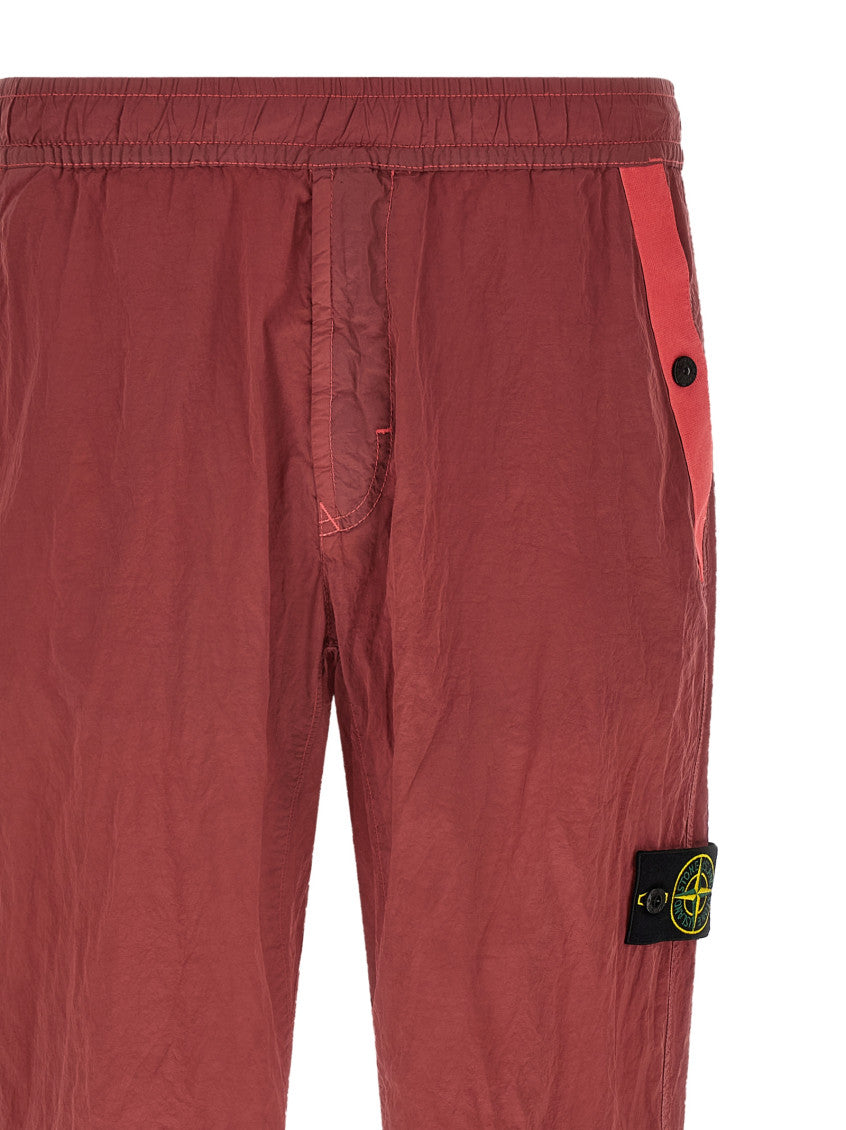 Red Regular Logo Joggers 3