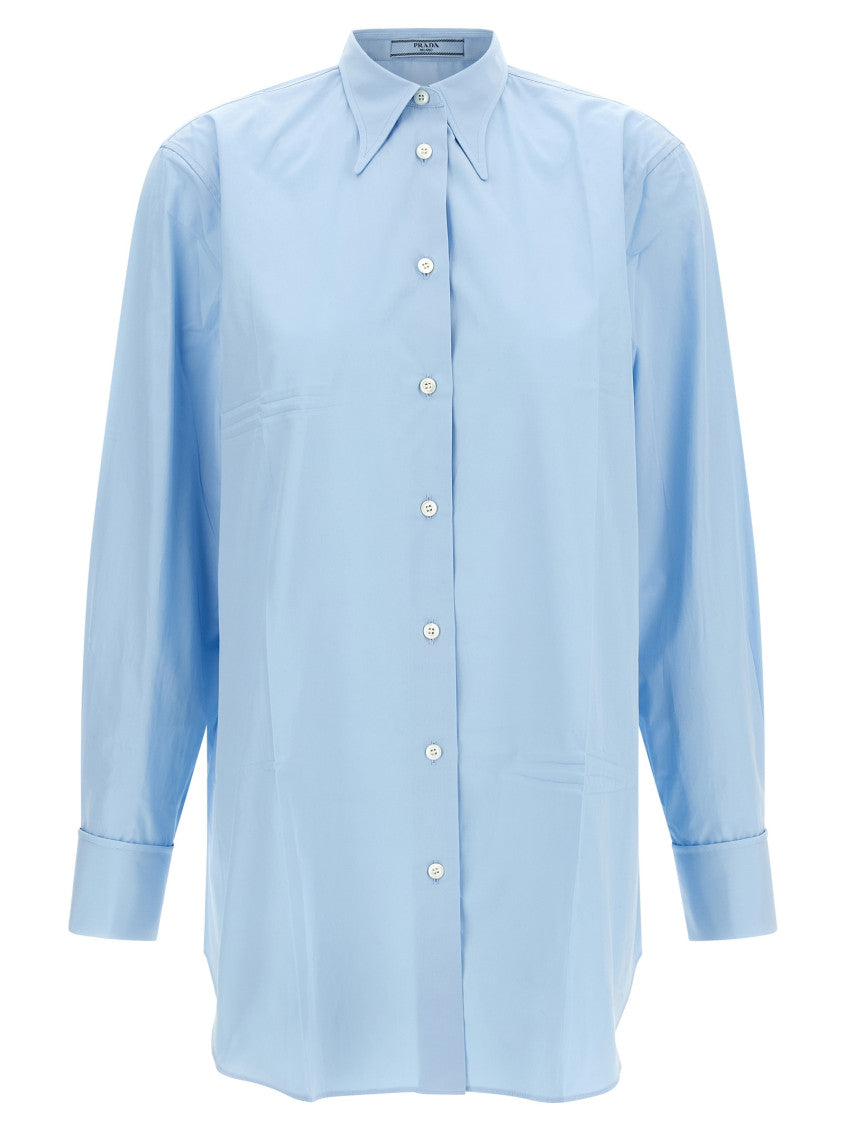 Light Blue Regular Solid Shirt 1