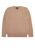 Kids Beige Logo Sweater 1