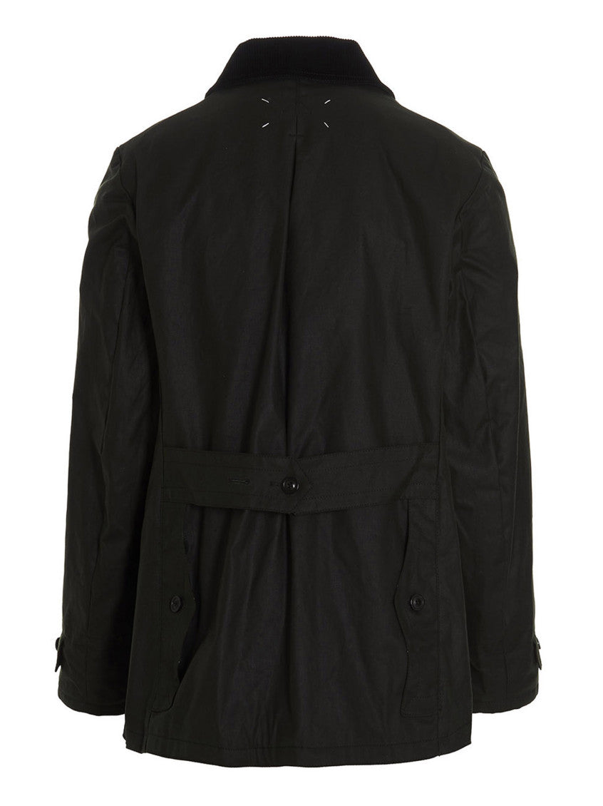 Black Corduroy Collar Jacket 2