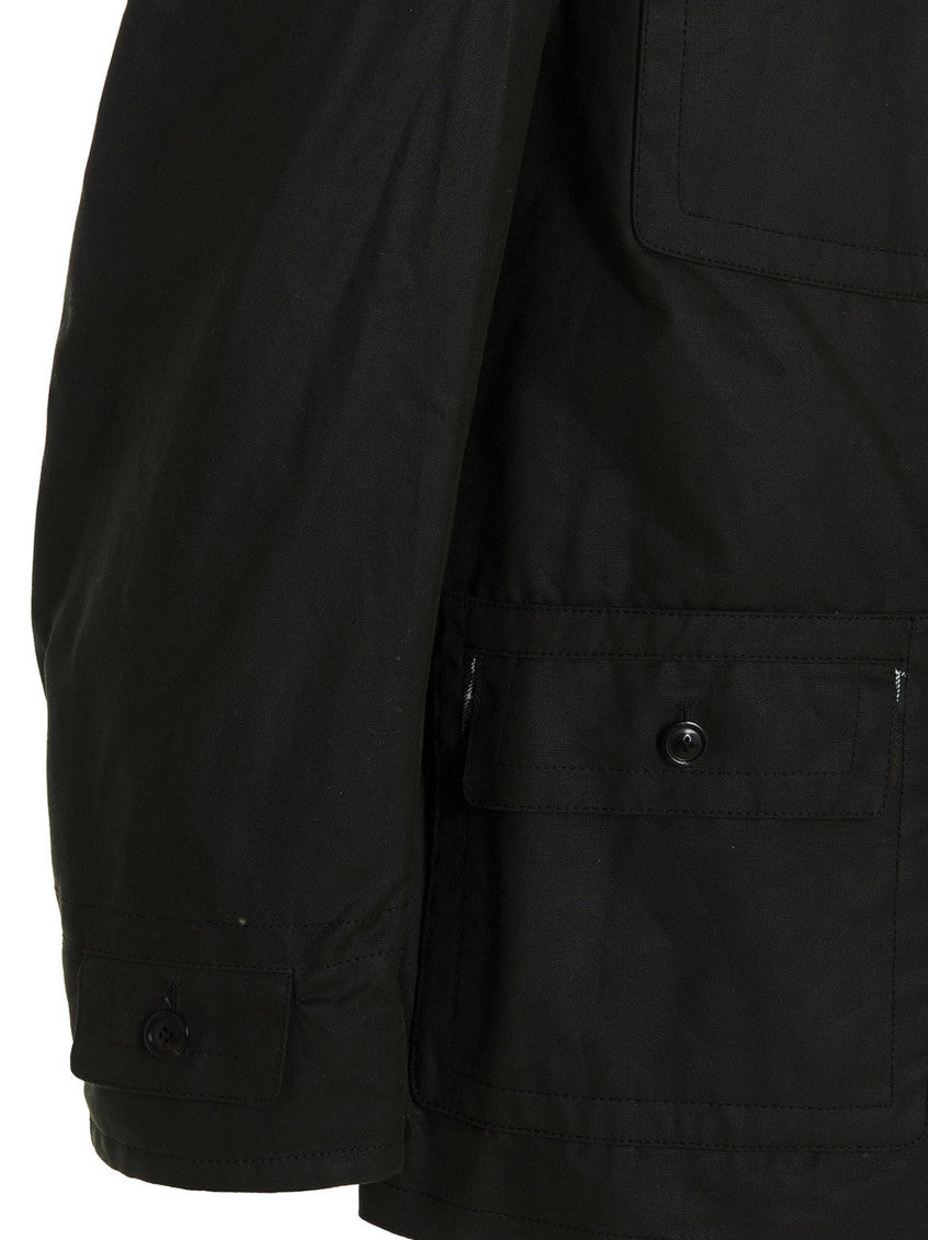 Black Corduroy Collar Jacket 4