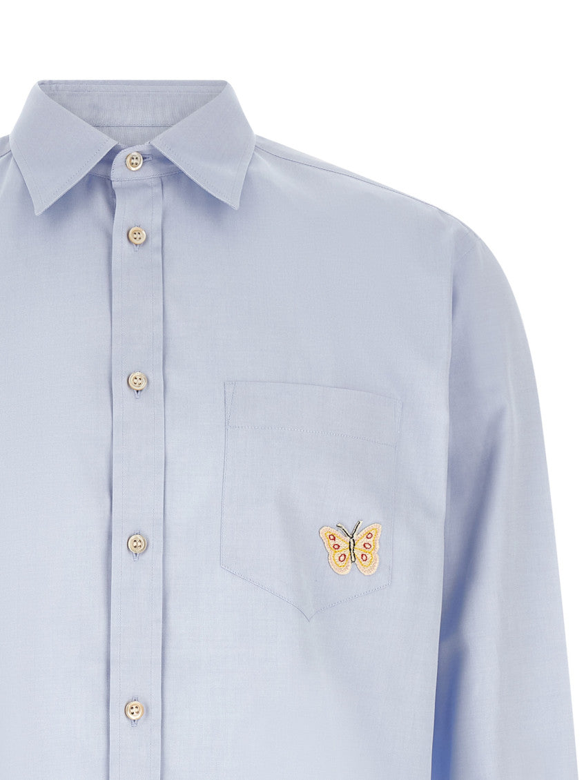 Light Blue Embroidered Shirt 3