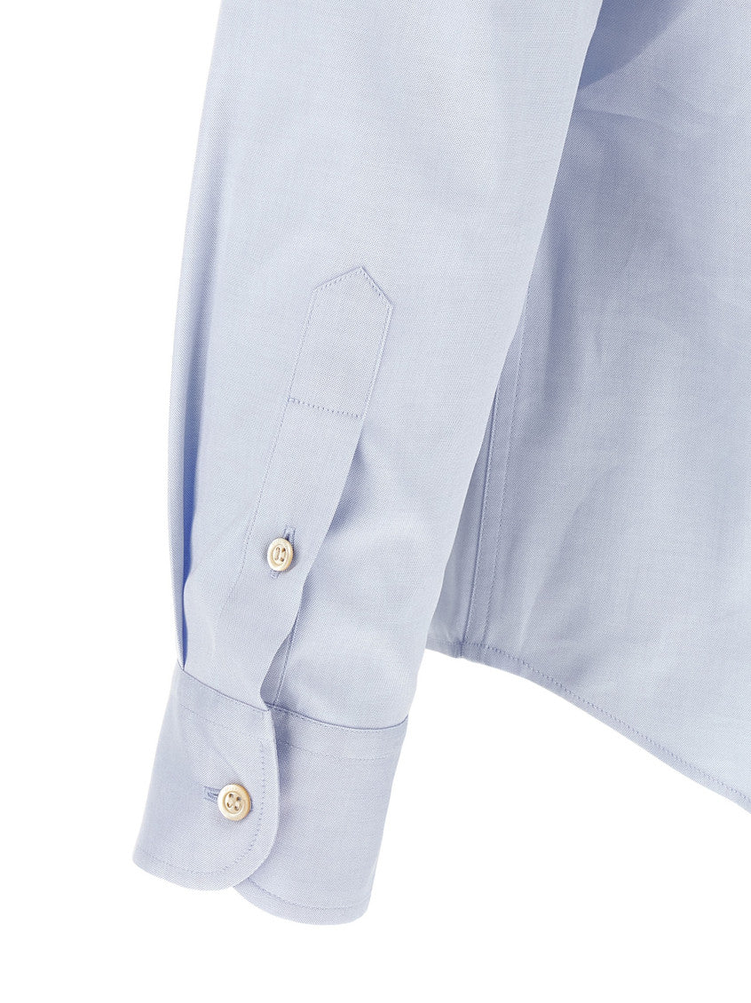 Light Blue Embroidered Shirt 4