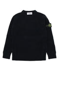 Kids Navy Blue Logo Sweatshirt 1