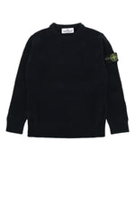 Kids Navy Blue Logo Sweatshirt 1