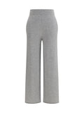 Beige Flared Elasticated Pants 1