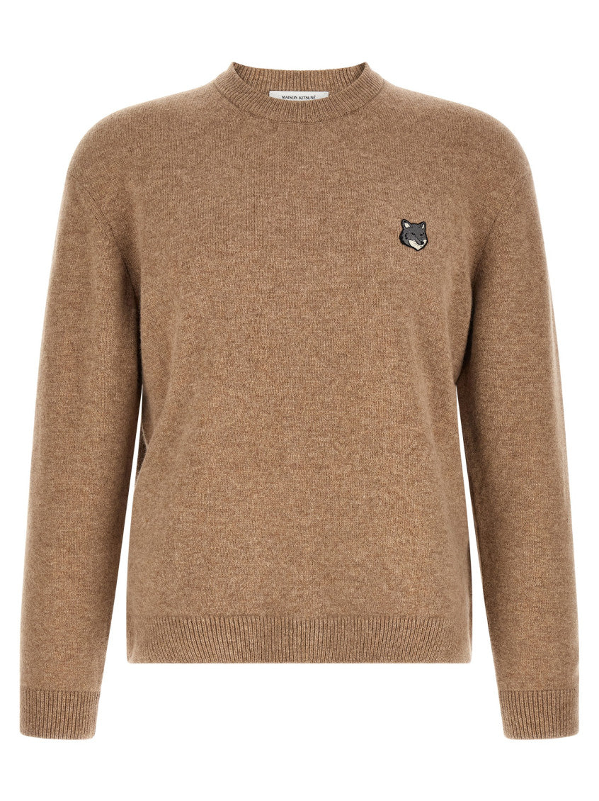 Beige Crew Neck Sweater 1