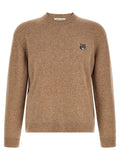 Beige Crew Neck Sweater 1