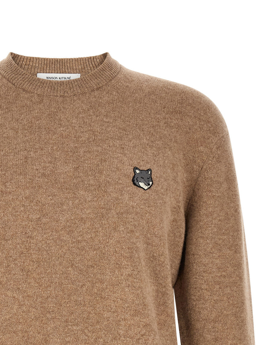 Beige Crew Neck Sweater 3