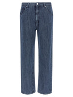 Blue Mid Rise Jeans 1