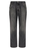 Black Mid Rise Jeans 1