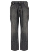 Black Mid Rise Jeans 1