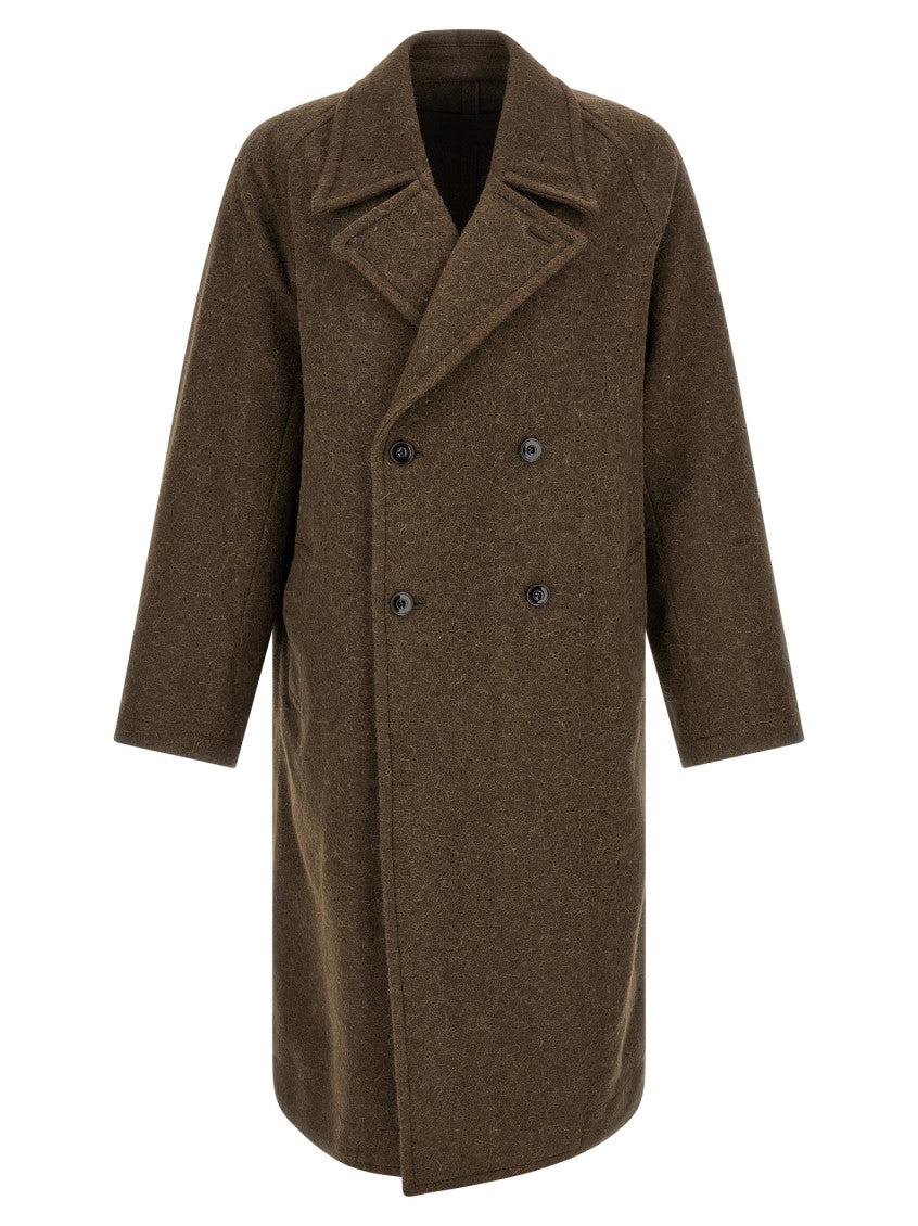 Dark Brown Oversized Coat 1