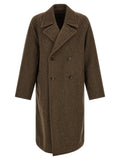 Dark Brown Oversized Coat 1
