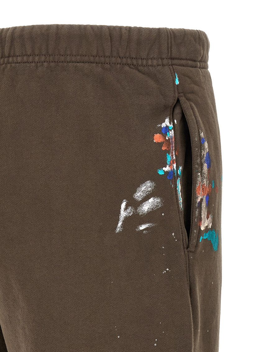 Brown Graphic Regular Joggers 4