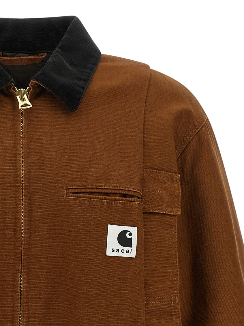 Brown Shirt Collar Jacket 3