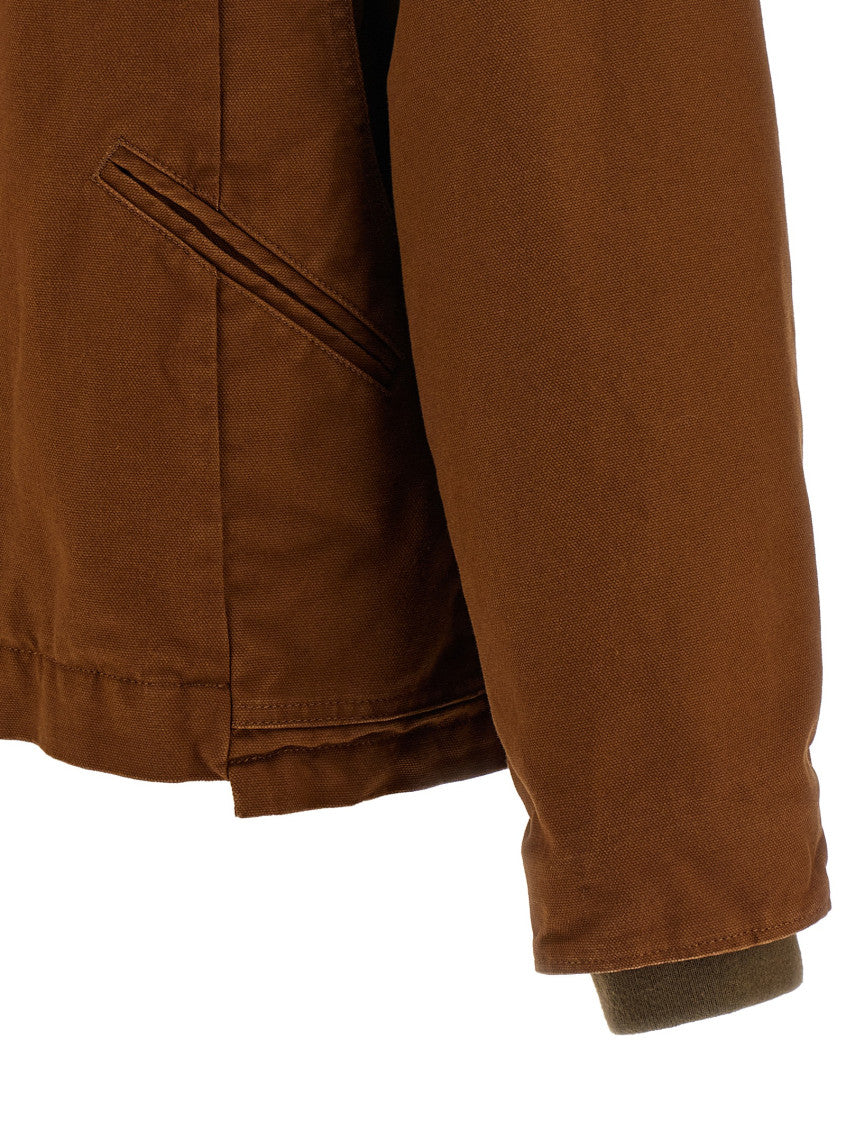 Brown Shirt Collar Jacket 4